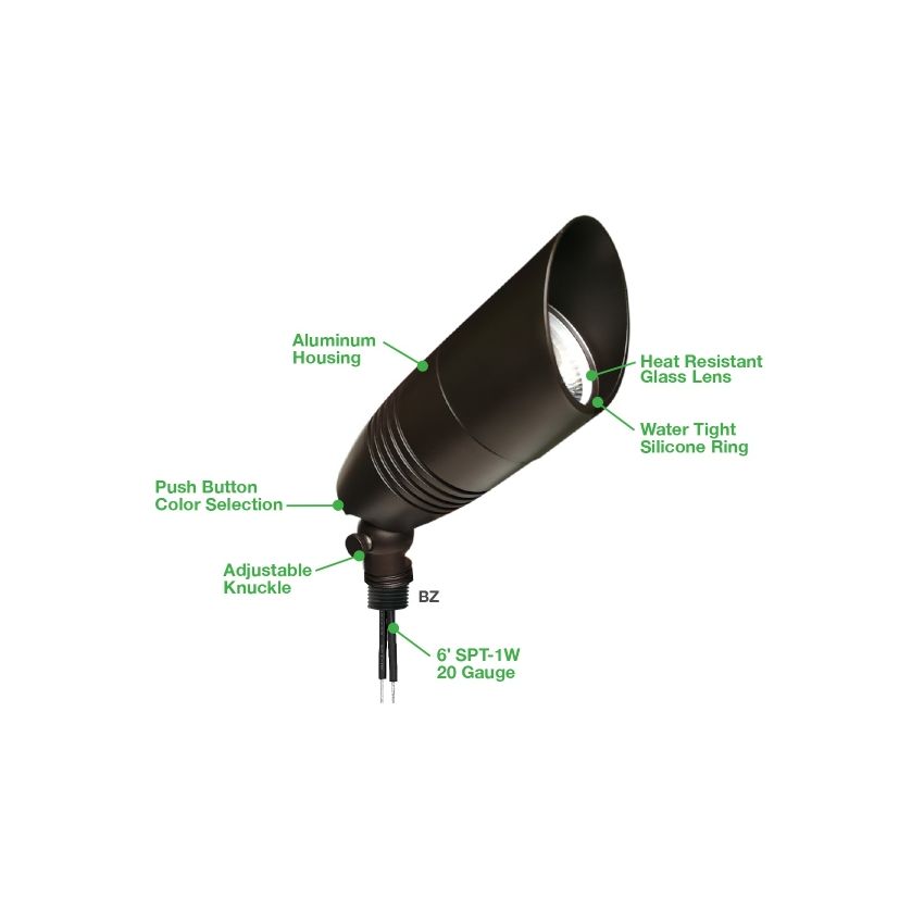 5W RGB+5-CCT Built-in LED Up Light-ENV