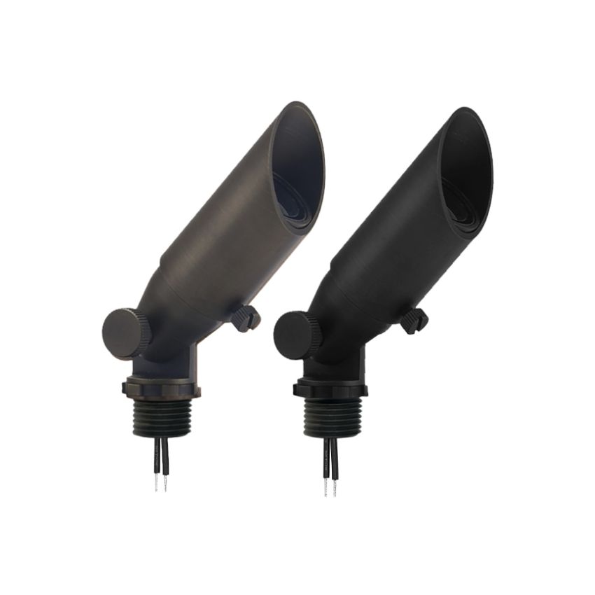 Solid Brass MR11 Small Body Architectural Up Light-ENV