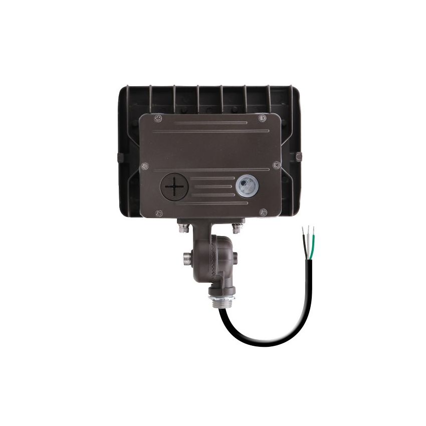 60/70/80W Tri-Power Tri-Color Knuckle Mount LED Flood Light w/ Photocell-ENV