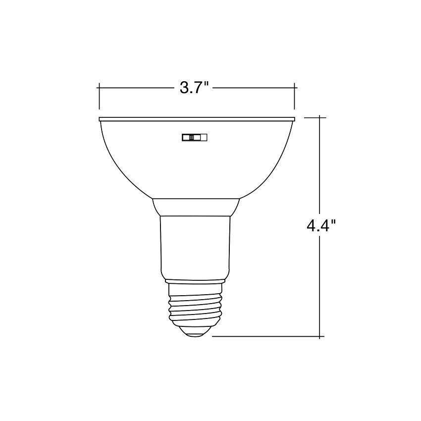 PAR30 10W 5CCT Dimmable LED Bulb-ENV