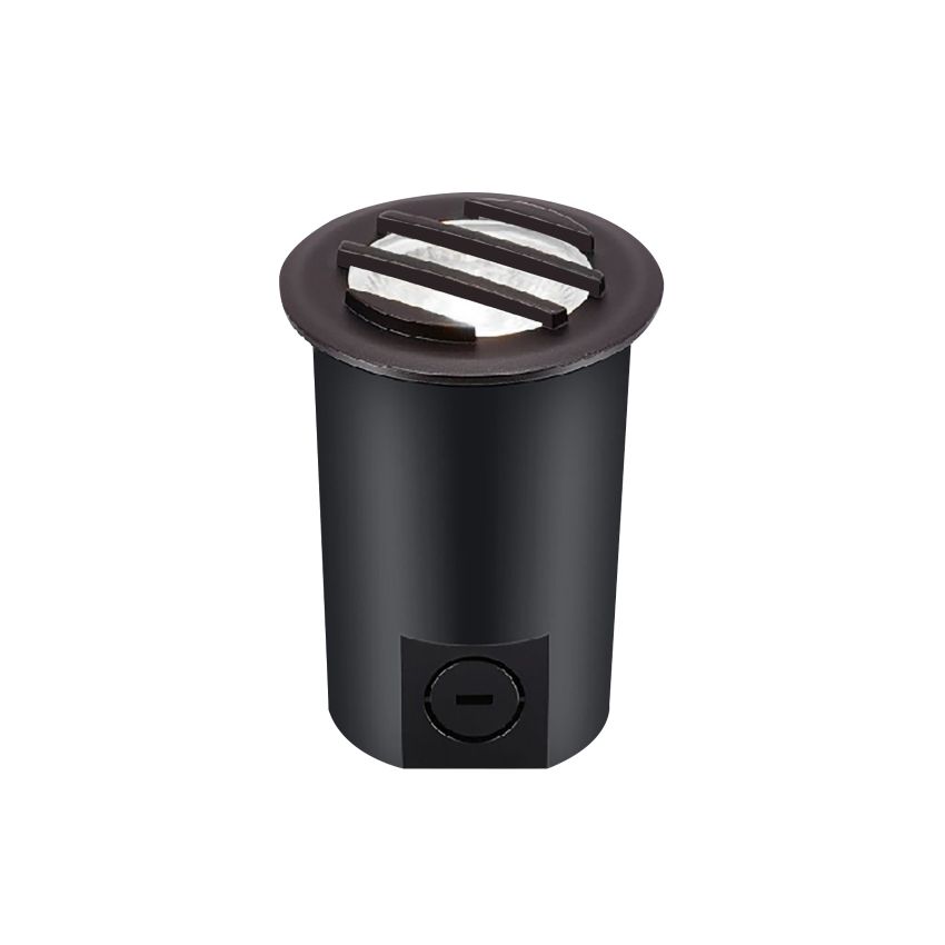 9W 12-24V Small Ribbed 5CCT Well Light-ENV