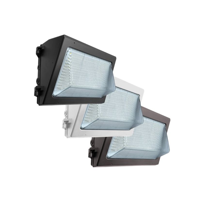 20W-60W Tri-Color Traditional Non-Cutoff LED Wall Pack w/ Photocell-ENV