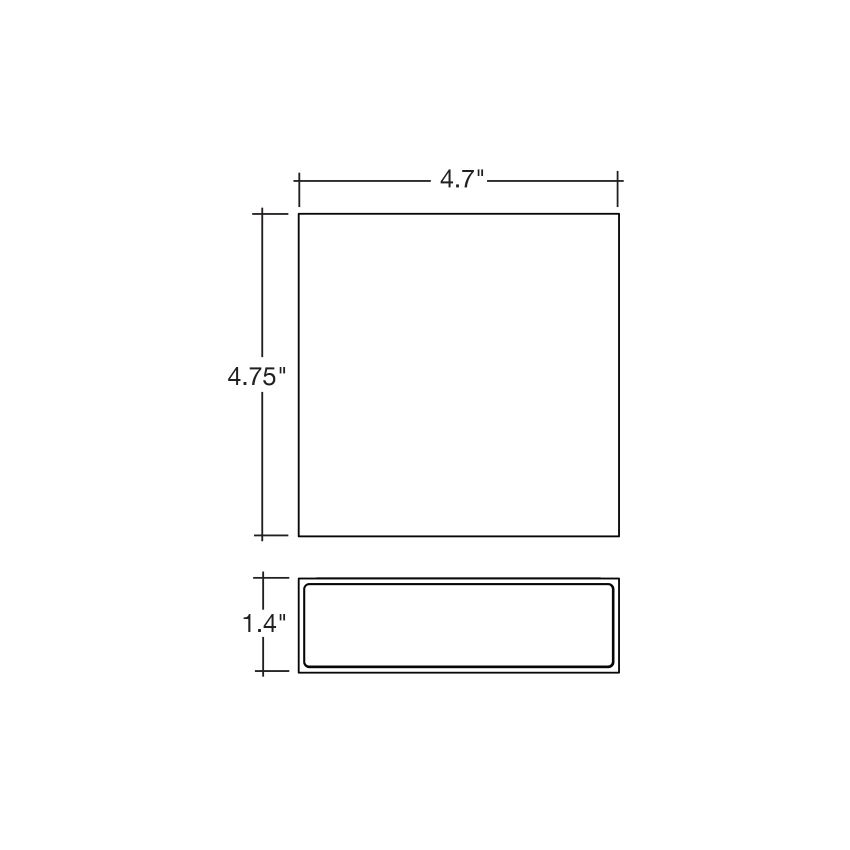 15W Up and Down Mini Wall Sconce-ENV