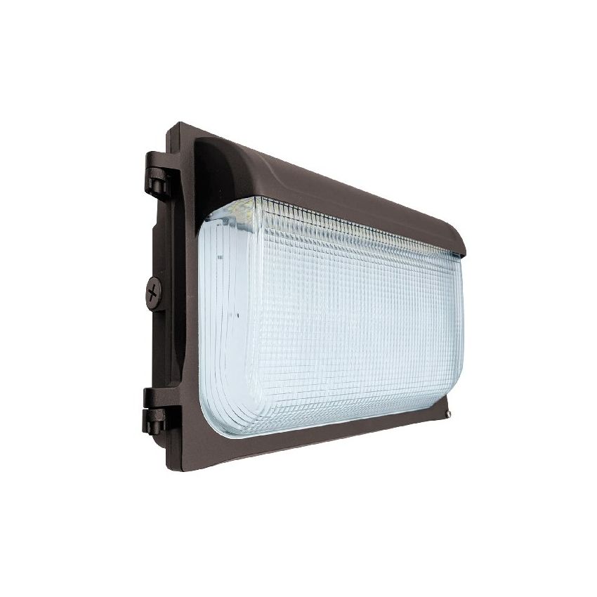 30/40/60W Tri-Color Slim Cutoff LED Wall Pack w/ Photocell-ENV