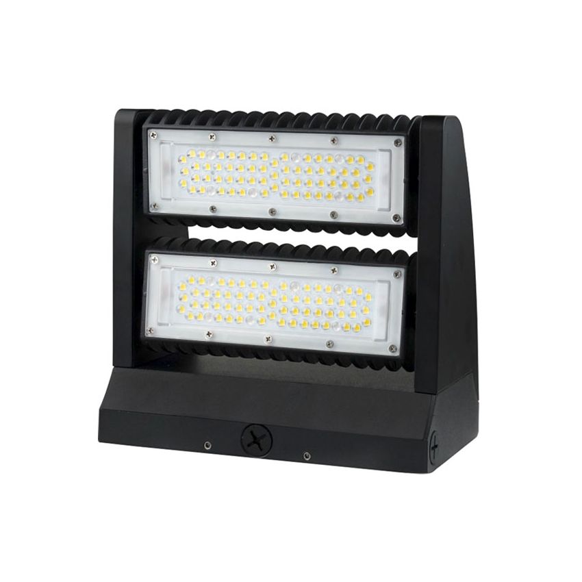 80W Rotating Double Head LED Wall Pack-ENV