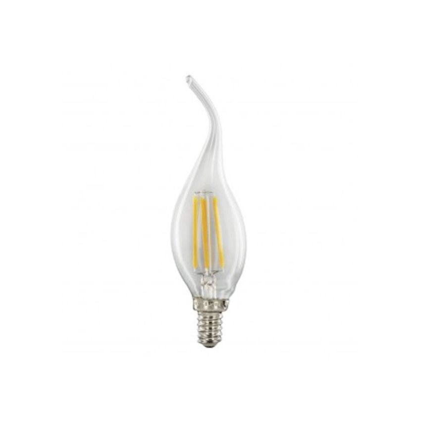 E12 4W LED Filament Flame Tip 2700K-ENV