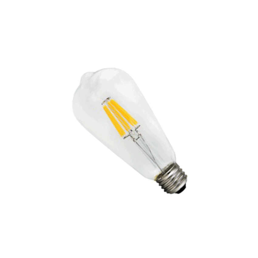ST64 LED 4W Filament Bulb 1800K-ENV