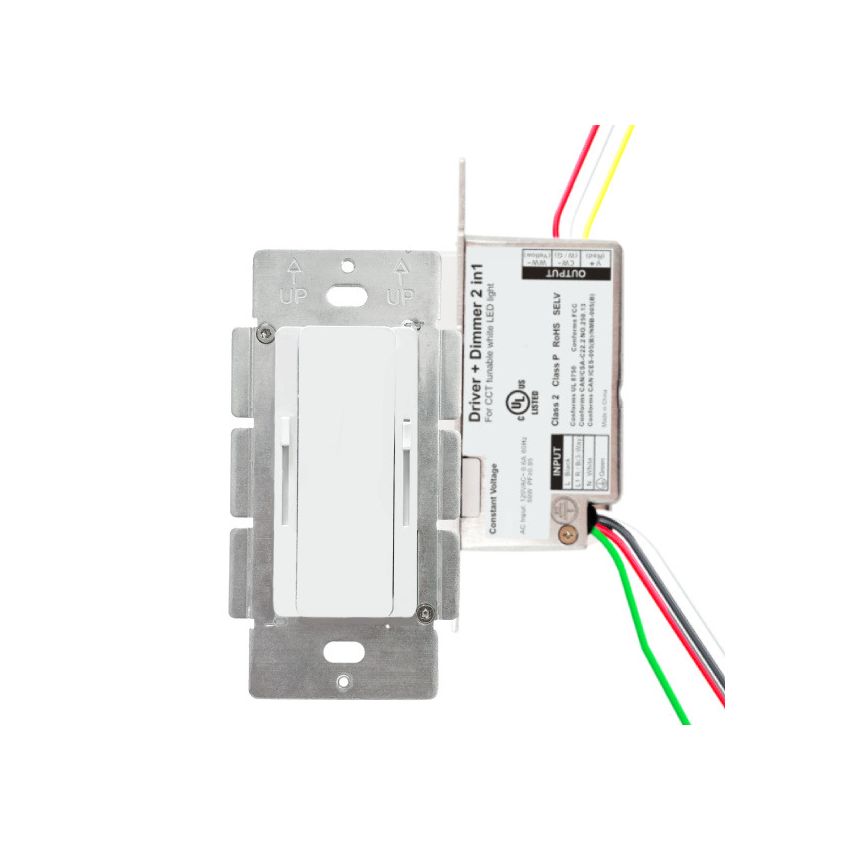 96W 24V 2 in 1 CCT Dimmer and Driver-JIN