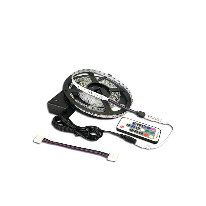 Color Changing LED Strip 72W 60/m 12V 16'