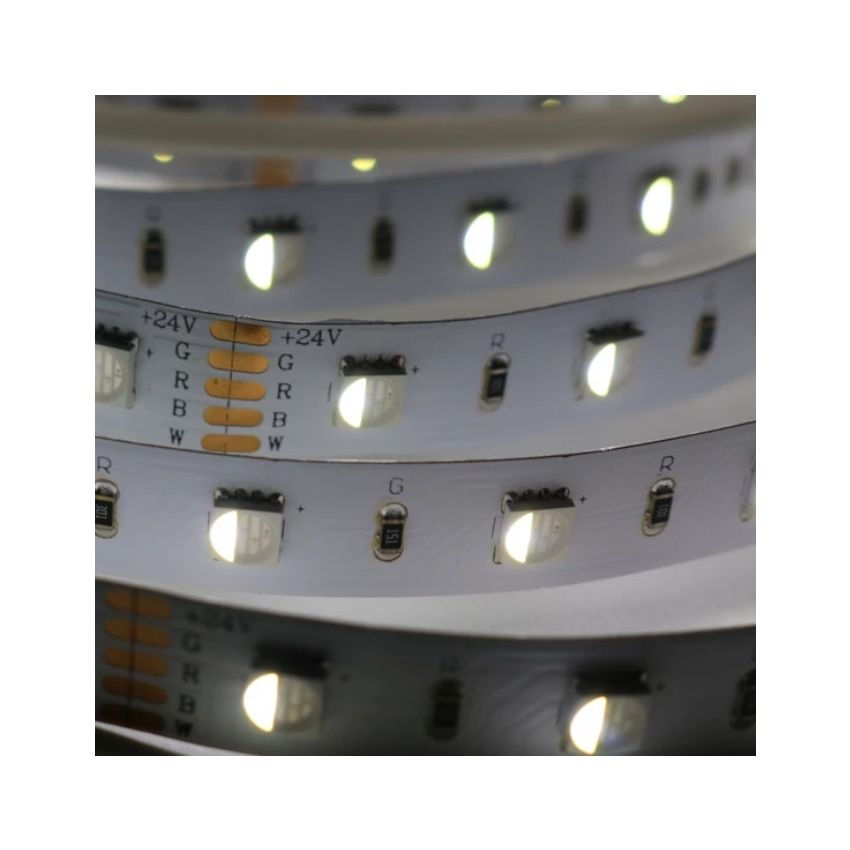 3.5W/ft Waterproof RGBW True White 4 in 1 Chip LED Strip 60/m 16'-BRT