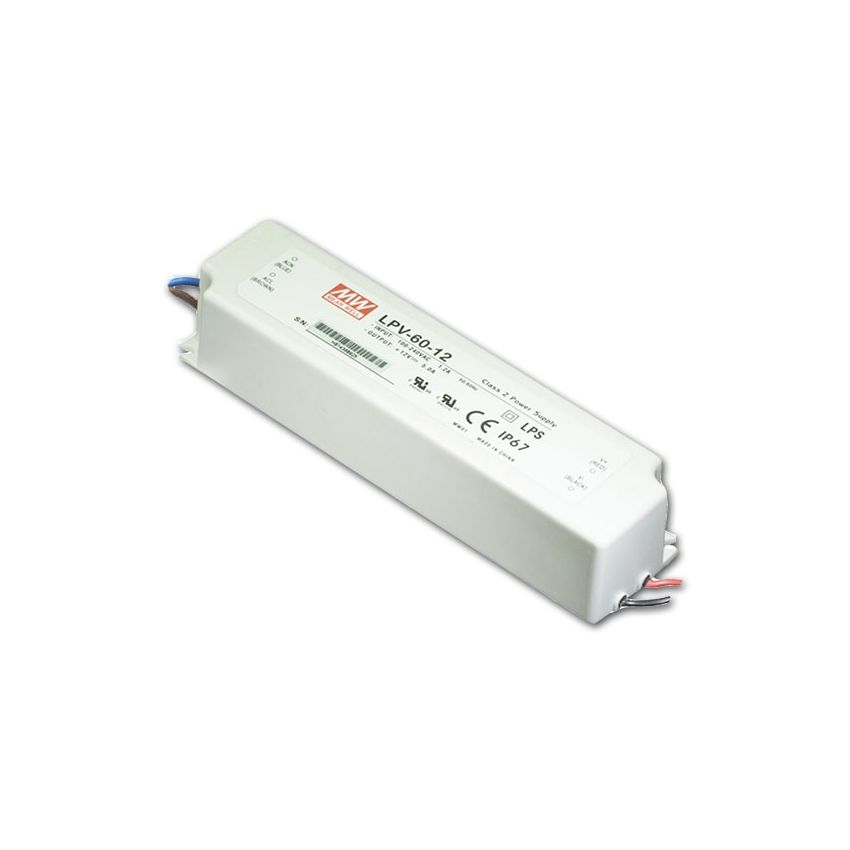 60W 12V Meanwell Outdoor LED Power Supply-MW