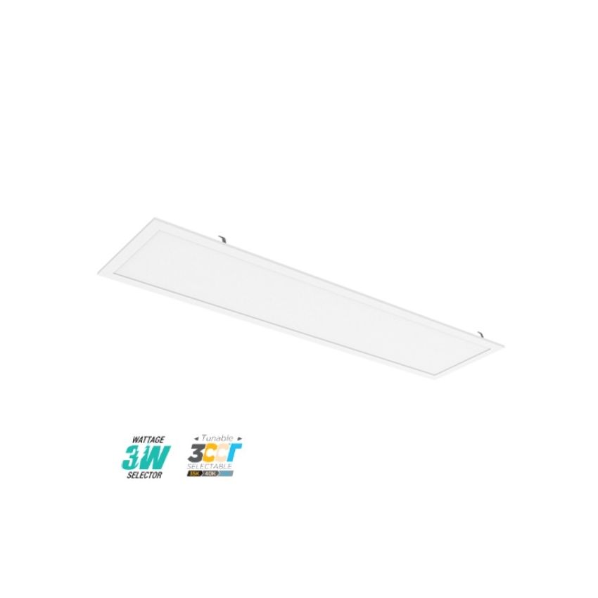 1 x 4 Tri-Color 20W/25W/30W Back-lit Panel Light-POR