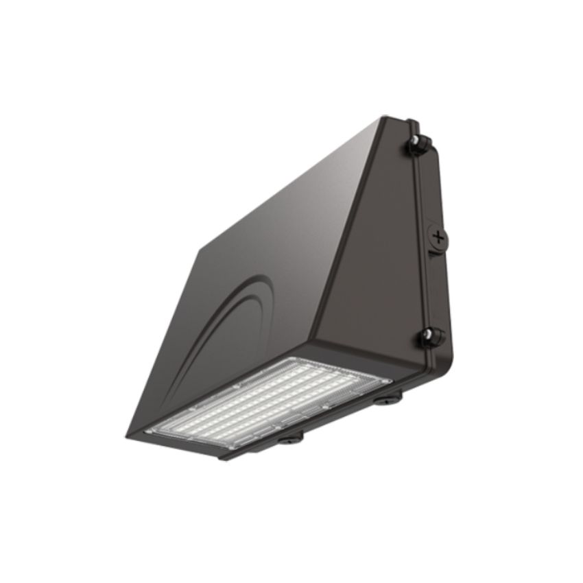 72/96/120W Tri-Color Cut-off Wall Pack-POR