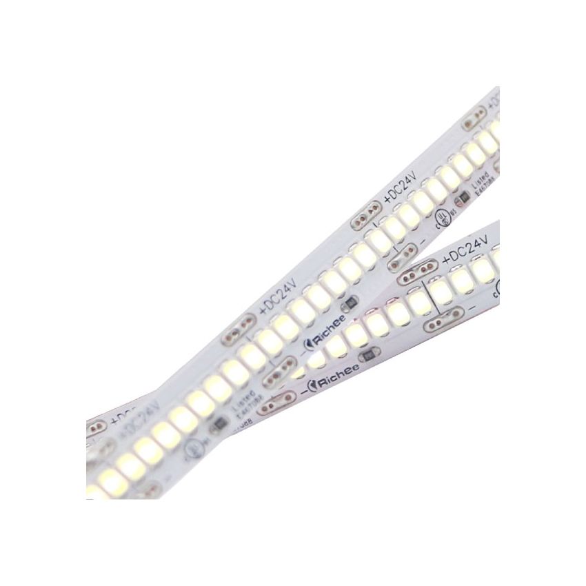 7.3W/ft Hyper Bright UL LED Strip SMD2835 320/m 16'-RCH