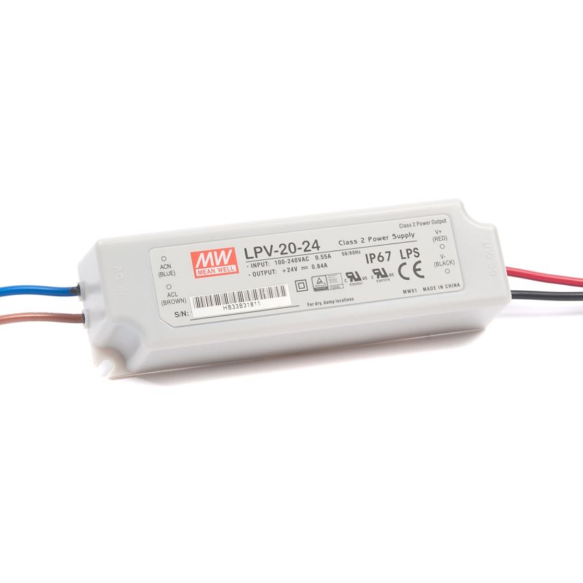 15W 5V Meanwell Outdoor LED Power Supply-MW