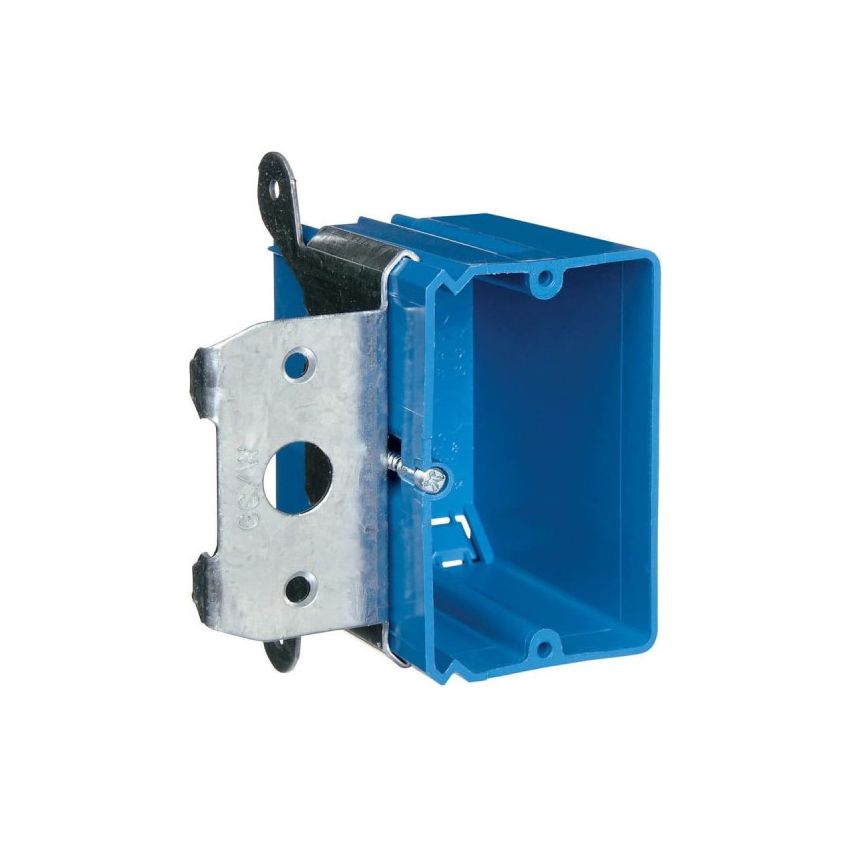 100pcs 1 Gang New Construction Adjustable Plastic Box 21 cu.in.