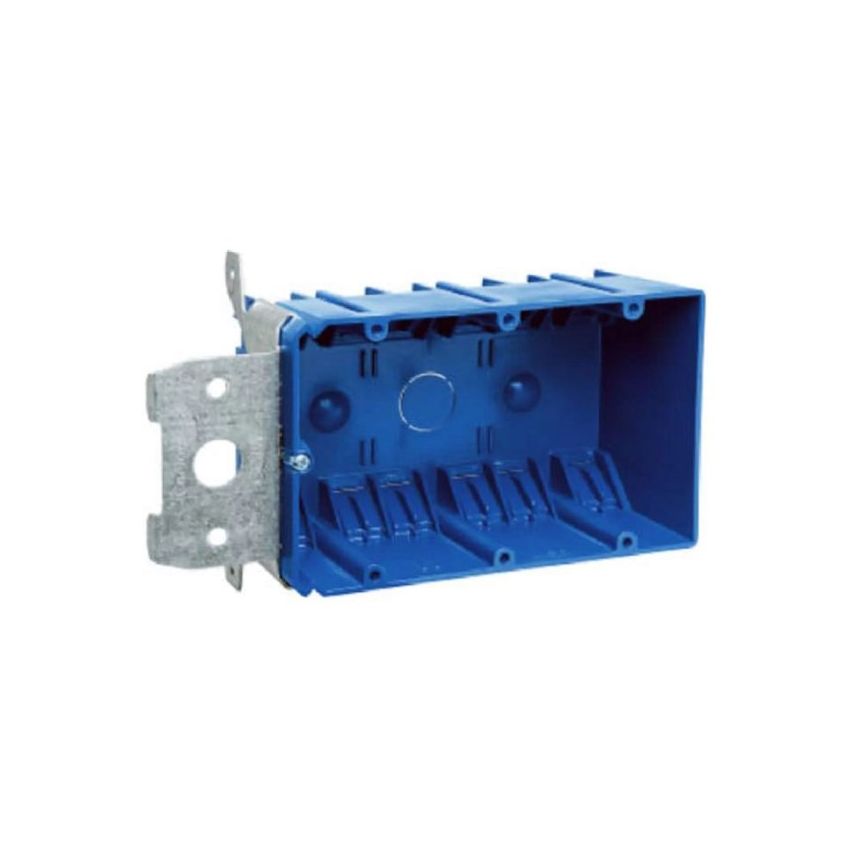 30pcs 4 Gang New Construction Adjustable Plastic Box 68 cu.in.