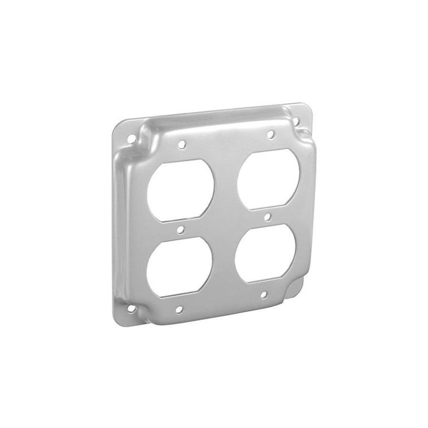 100pcs Industrial cover double receptacle 