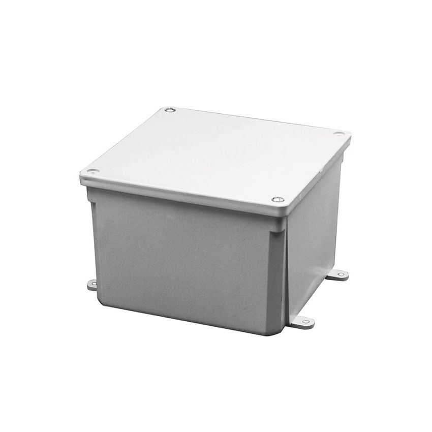 2pcs PVC Underground Pull Box 12”x12”x6”