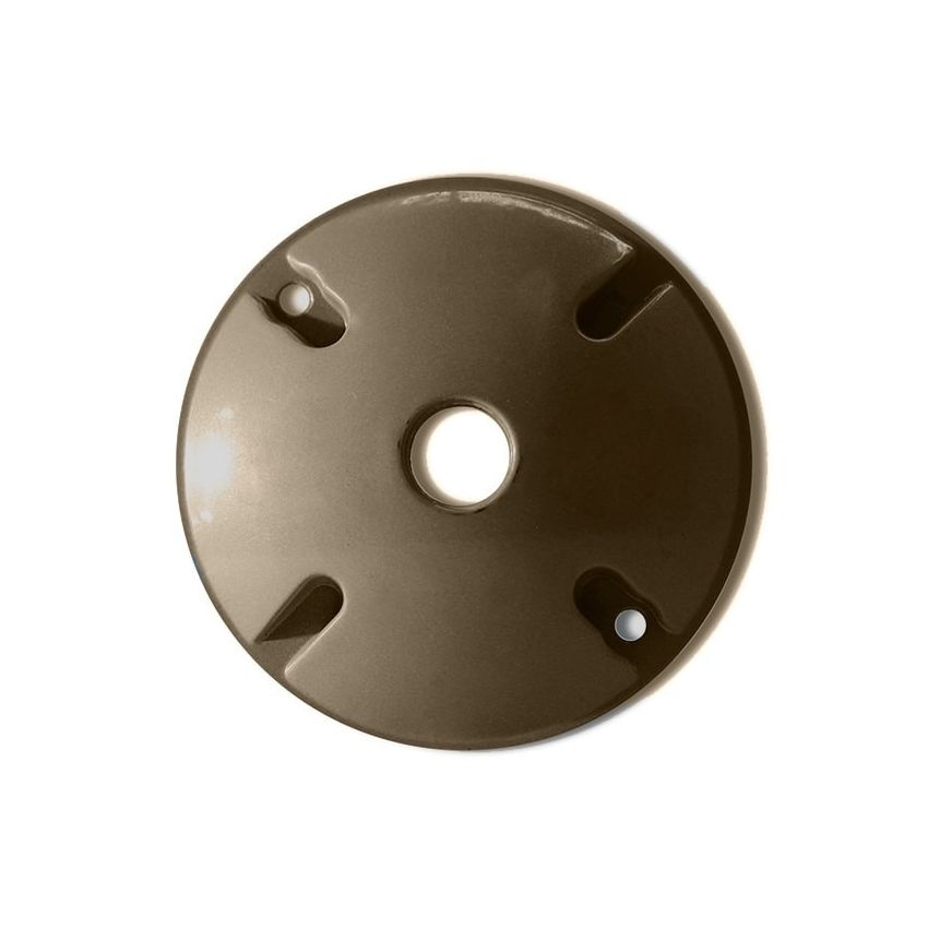 4 Inch Electrical Box Cover w/ 1/2