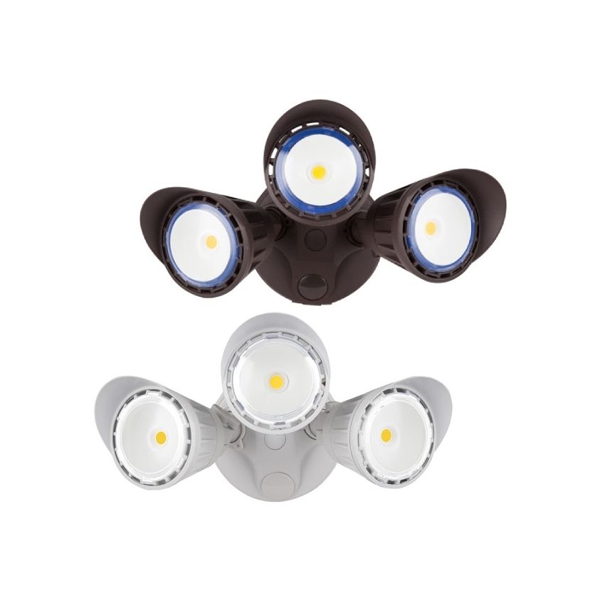 3-Head Dimmable Motion Security Light-WST