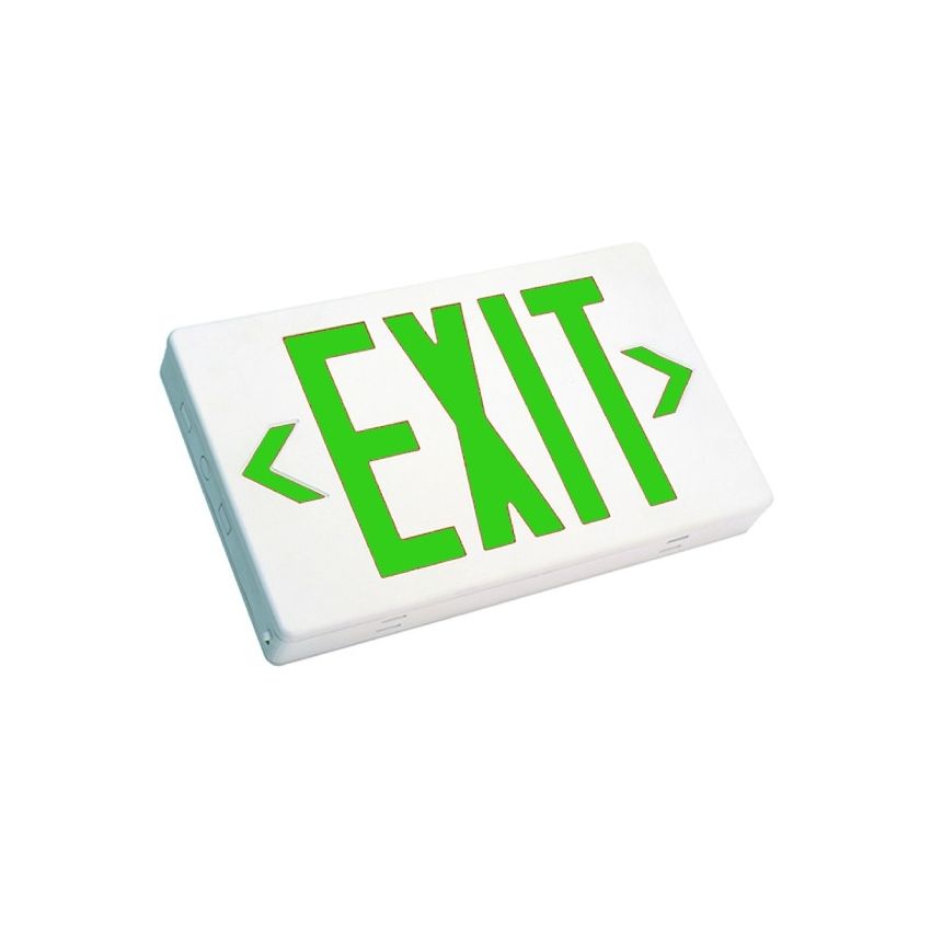 LED Exit Sign w/ Battery Back Up