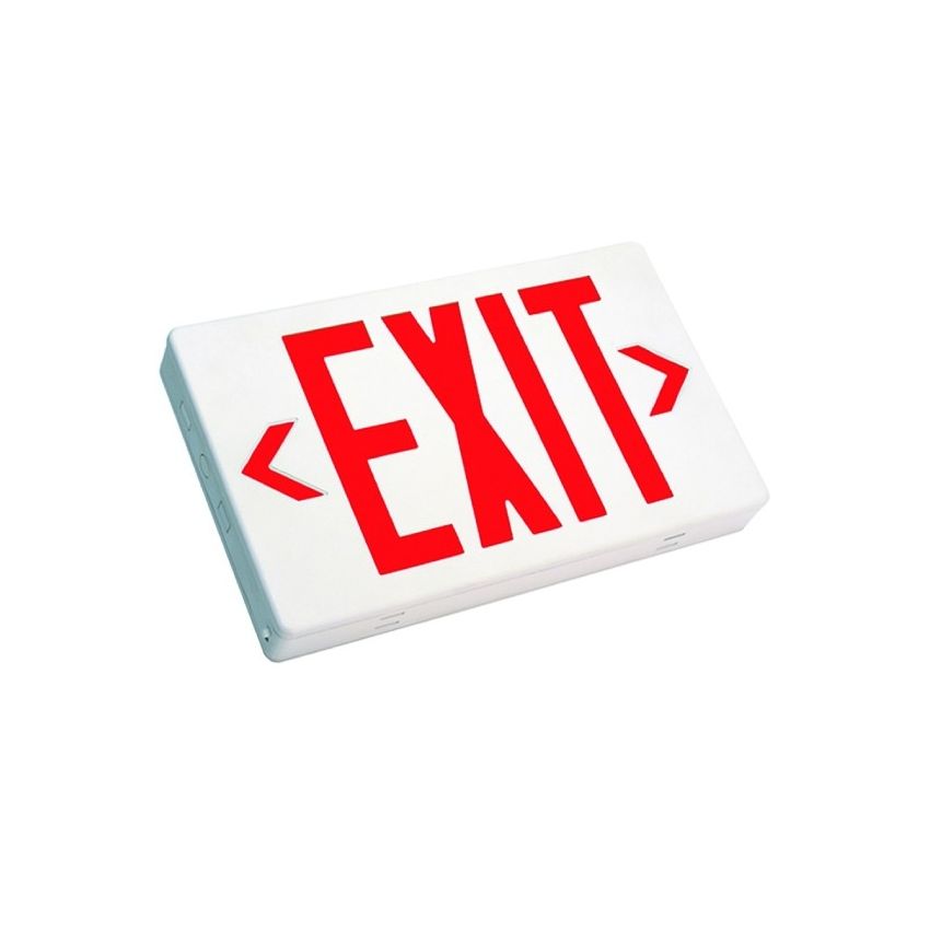 LED Exit Sign w/ Battery Back Up