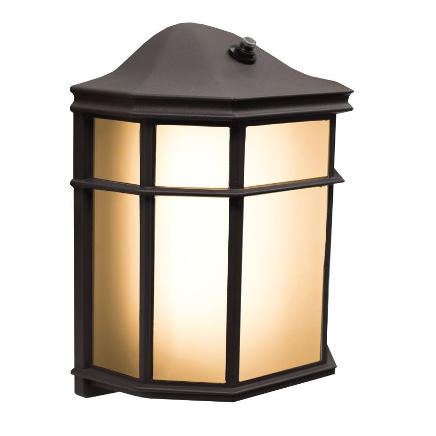 12W Dusk to Dawn Wall Lantern-WST